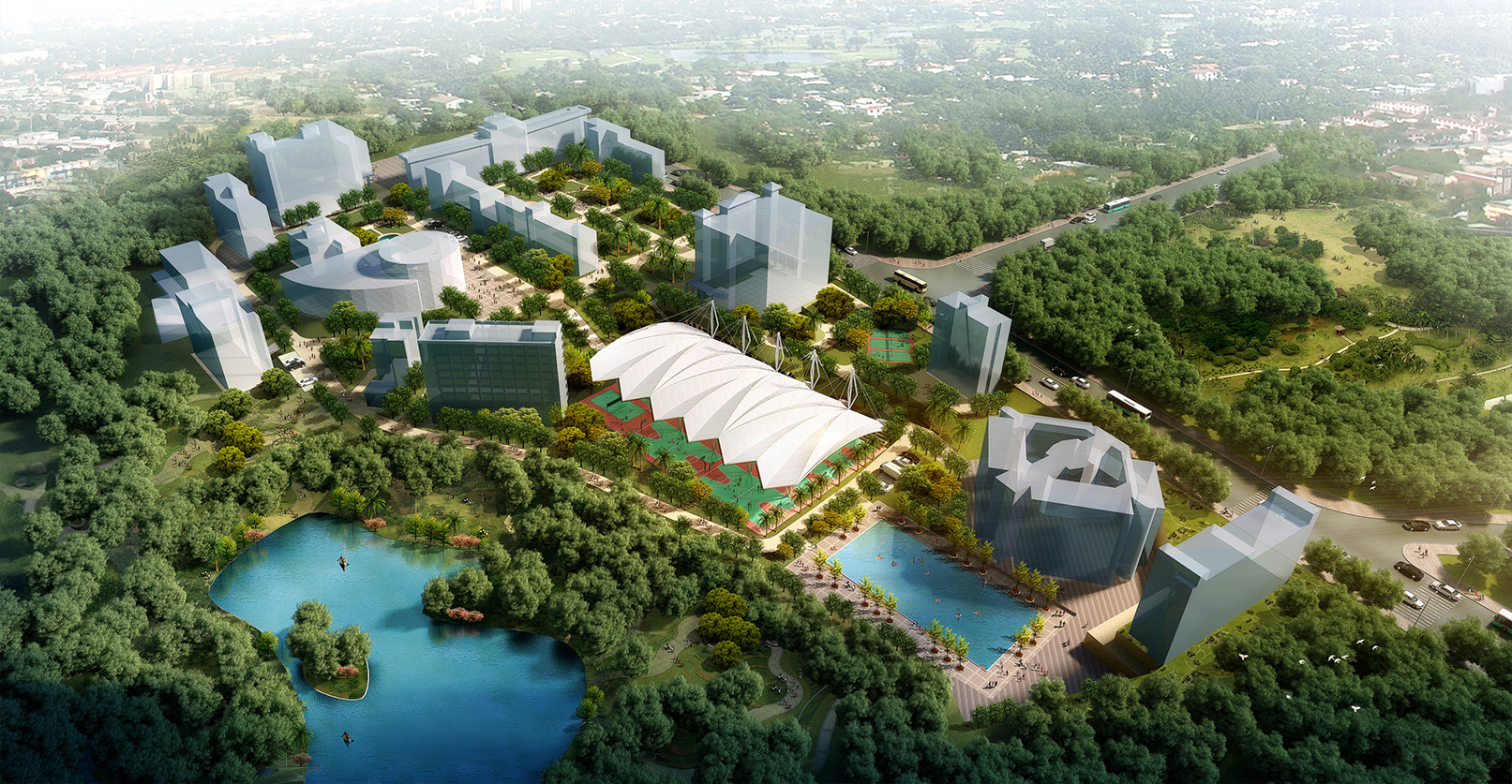 湛江一中風(fēng)雨球場(chǎng)項目